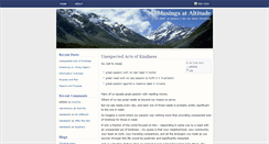 Desktop Screenshot of musingsataltitude.com